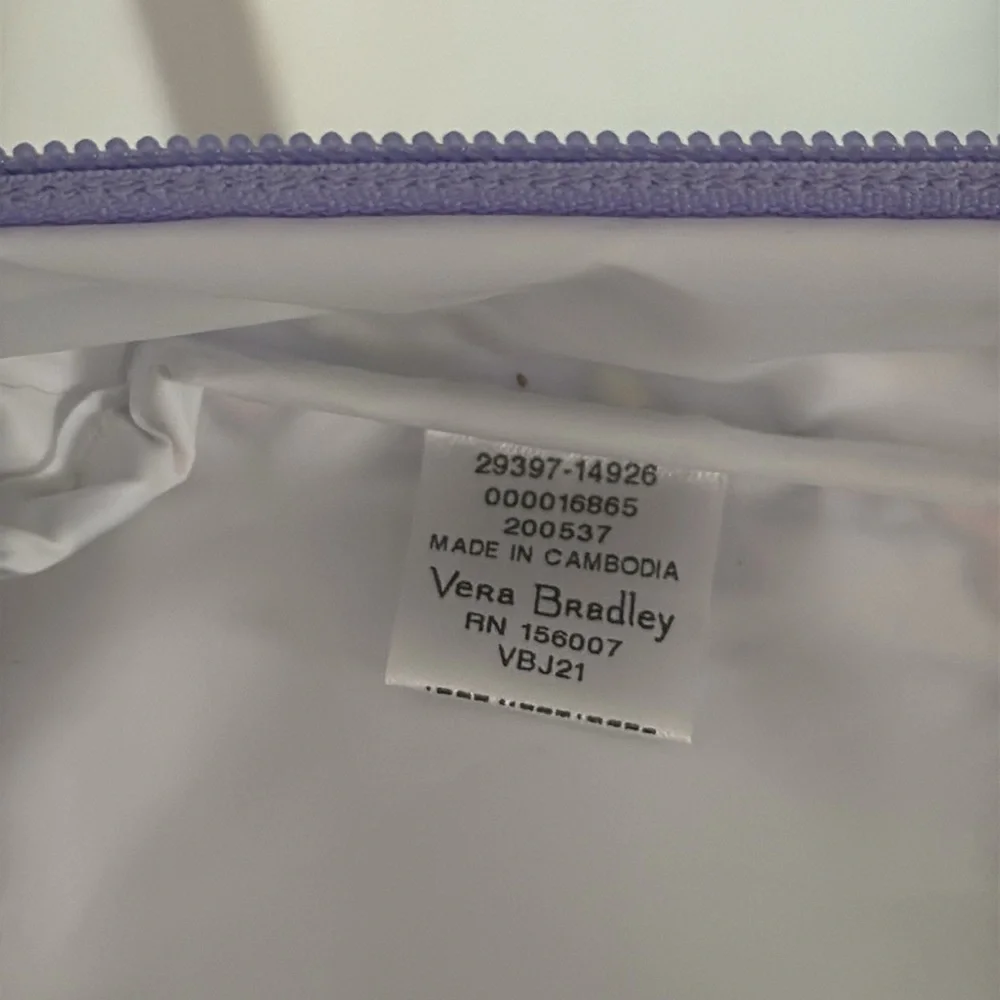 NWOT Vera Bradley Floral Paisley insulated Bag - Picture 5 of 5
